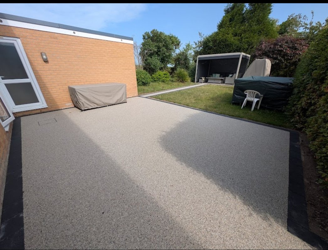 Resin driveway installation in Cambridge Road, Fulbourn, CB21 5EG - before work begins