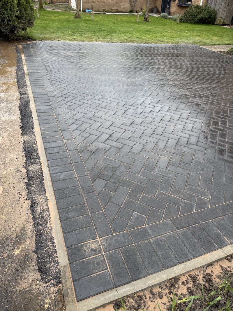 High-quality block paving driveway installation Lynn Road, Littleport, CB6 1QG
