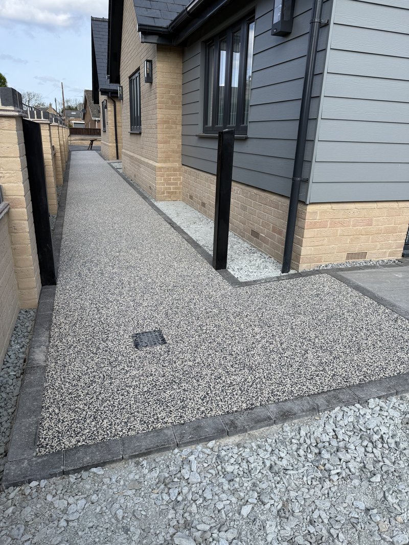 Resin installation in Brook Street, Soham, CB7 5AE - before work begins