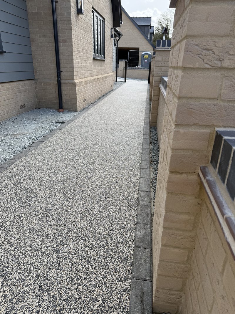 Marble resin installation process in Brook Street, Soham, CB7 5AE